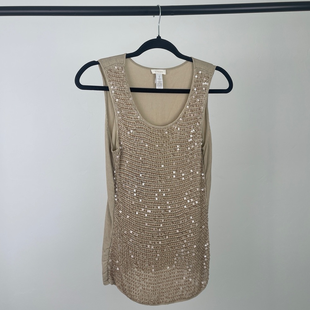 Sequin top